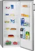 An open refrigerator stocked with various food and beverage items. Produktbild-Vorschau