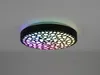 Dimmbare LED Deckenleuchte CHIZU Schwarz Ø40cm Produktbild-Vorschau 5