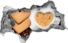 Selbstklebender Loch-3D-Aufkleber 95x73 cm Kaffee und Produktbild-Vorschau 1