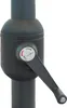 A close-up of a crank mechanism on an umbrella pole. Produktbild-Vorschau