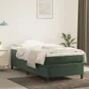 Łóżko Kontynentalne 90x200 Zielone Jednoosobowe z Materacem Podgląd zdjęcia produktu 2
