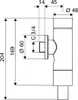 Valvola di risciacquo per WC Schellomat Silent Eco 3/4" Anteprima dell’immagine prodotto 2