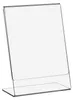DIN A8 L-Ständer im Hochformat aus Acrylglas / Produktbild-Vorschau 1