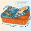 Pokémon lunchbox (verdeeld in compartimenten) Productafbeelding-voorbeeld 3