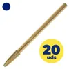 BIC Cristal Medium Blu Penna a sfera retrattile a clip Anteprima dell’immagine prodotto 14