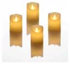 Relaxdays LED Kerzen, 4er Set, Timer & bewegliche Flamme, Produktbild-Vorschau 8
