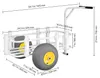 VEVOR Angelwagen Faltbar, 90,7kg Belastbarer Bollerwagen Produktbild-Vorschau 8