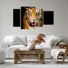 Bild auf Leinwand - Leinwandbild - tiger tier - 120x70cm - Produktbild-Vorschau 6