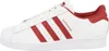 Adidas Superstar XLG Ledertrainer für Herren in Weiß Rot – Produktbild-Vorschau 1