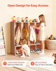 VEVOR Offener Kinderkleiderschrank aus Sperrholz, Produktbild-Vorschau 3