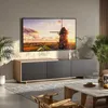 ProximaX TV-Lowboard en noir - Extensible, avec lumière LED Voir les images du produit 3