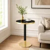 Okwish bijzettafel met cilindrisch frame en ronde voet, Productafbeelding-voorbeeld 2