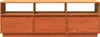 TV-Schrank Wachsbraun 140x37x50 cm Massivholz Kiefer Produktbild-Vorschau 6