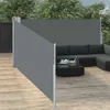 vidaXL Tenda laterale estensibile antracite 100 x 1000 cm Anteprima dell’immagine prodotto 2