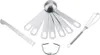 7Pcs/Set Stainless Steel Measuring Spoons Cups with Produktbild-Vorschau 3
