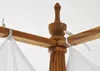 MASSIVMOEBEL24 | letto a baldacchino in legno di Sheesham / Anteprima dell’immagine prodotto 4