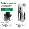 LDY Wallbox Standfuß für Heidelberg Ladestation, Stahl, 149 Produktbild-Vorschau 6