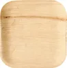 PAPSTAR Palmblatt-Teller "pure" eckig, 180 x 180 x 15 mm Anteprima dell’immagine prodotto 3