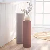 2x Dekosäule "Pastell" aus Metall, 60 + 75 cm hoch, Produktbild-Vorschau 1