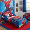 Lit enfant Spiderman 70x140 cm - MDF rouge Voir les images du produit 1
