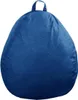 A blue beanbag chair. Voir les images du produit