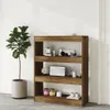 vidaXL Bücherregal/Raumteiler Braun Eichen-Optik 80x30x103 Produktbild-Vorschau 6