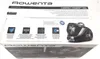 The image shows the packaging of a Rowenta vacuum cleaner, with various features highlighted. Produktbild-Vorschau