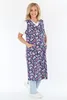Knopfkittel Baumwolle bunt Kochschürze Hauskleid Kittel Produktbild-Vorschau 4