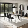 tectake® Set Esszimmerstuhl Julien gepolstert mit Produktbild-Vorschau 7