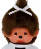 Mädchen im Fußball-Trikot | 20 cm Monchhichi Puppe mit Produktbild-Vorschau 5