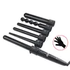 6 in 1 Lockenstäbe, Schwarzes Lockenwickler-Set, 6 Produktbild-Vorschau 10