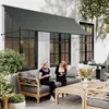 YZNAHRE Fallarmmarkise Markise 350 x 145 cm Balkon Markise Produktbild-Vorschau 7