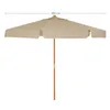 SONGMICS Sonnenschirm Ø 300 cm mit 32 LED-Lämpchen Produktbild-Vorschau 3