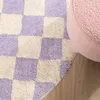 Volero - Couloir en laine - Gambit Lilas/Blanc - Ø 160 cm Voir les images du produit 6