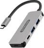 SITECOM USB-C Hub 4 Port 2x USB-A + 2x USB-C Produktbild-Vorschau 1