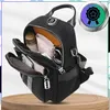 EDIBAZZAR | Schwarzer modischer wasserdichter Damenrucksack Produktbild-Vorschau 6