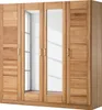 home24 Drehtürenschrank - Kernbuche Teilmassiv Produktbild-Vorschau 1
