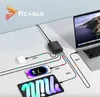 A charging hub connected to a laptop, phone, tablet, and earbuds on a desk. Anteprima dell’immagine prodotto