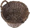 Füllkorb aus Naturweide mit Griffen, Ø 35 x 24 cm, Produktbild-Vorschau 3