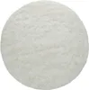 Tapis à haut velours Rond Salon Shaggy Longue fourrure Voir les images du produit 10