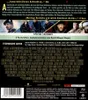Back cover of a Blu-ray disc case, featuring promotional text, images of the cast, and technical details. Produktbild-Vorschau
