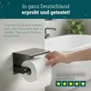 Toilettenpapierhalter mit Ablage, Edelstahl WC-Rollenhalter Produktbild-Vorschau 5