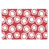 MuchoWow® Mauspad Mousepad Tupfen - Rot - Muster 27x18 cm - Produktbild-Vorschau 1