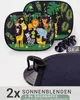 2X HECKBO Auto Sonnenblenden Kinder Dschungel Motiv mit 8 Produktbild-Vorschau 3