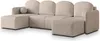 Masseno Ecksofa NUBERO mit Schlaffunktion U-Form, Sofa mit Produktbild-Vorschau 2