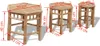 vidaXL Tabouret de jardin 3 pcs. Bambou Voir les images du produit 4