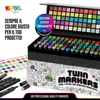 Set di pennarelli Joya Creative Twinmarkers, 100 pezzi – Anteprima dell’immagine prodotto 5