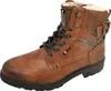 A single brown boot is shown against a white background. Anteprima dell’immagine prodotto