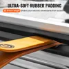 Close-up of snowboards being protected by rubber padding. Produktbild-Vorschau