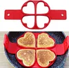 GKA Silikonform Pancake Maker Silikon Herz Form Backen Eier Produktbild-Vorschau 1
